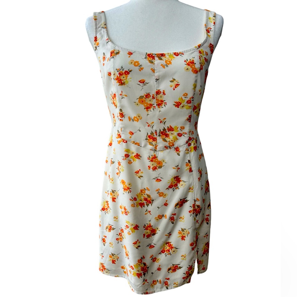 Abercrombie & Fitch floral print mini dress SZ medium cottagecore feminine